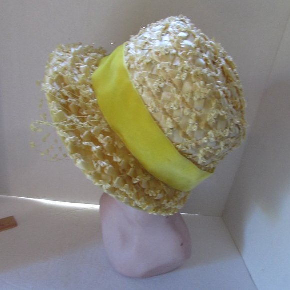Sunny Yellow Vintage Bucket Style Hat Voguemont Chicago main image 4